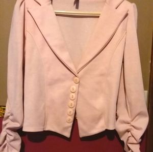 Really cute soft blazer type jacket